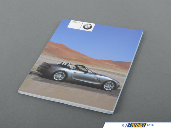 Genuine BMW Owner's Handbook - Z4 01410157498