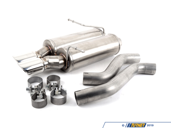 Corsa Corsa Axle-Back Sport Mufflers - Polished Silver Tips - E46 COR14559S