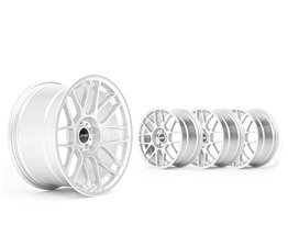 APEX ARC-8 18x8.5/9.5" Staggered 18" Wheel Set