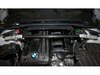 ECS Flat Oval Carbon Fiber Strut Brace With Silver End Plates - E9X 325/328/330 E9X5251413T-SKT View 3