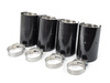 Akrapovic Akrapovic Carbon Fiber Exhaust Tips - Quad Set TP-CT/3 View 1