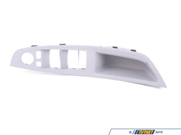 Genuine BMW Genuine BMW Grey Front Door Handle Trim - Left - F10 51417225877