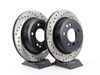 StopTech Cross-Drilled Brake Rotors - Rear - E9X 325Xi/328Xi, E91 328i, E93 328i (pair) 34216764653CD