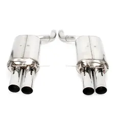 E60 M5 Dinan Stainless Axle-Back Exhaust - Polished Tips