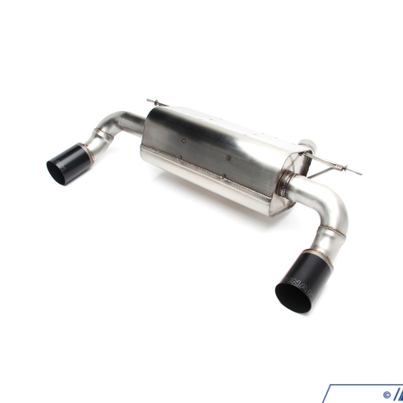 Dinan F3X 335/435 Dinan Free Flow Axle-Back Exhaust - Black Tips D660-0045-BLK