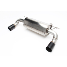 F22 M235 Dinan Free Flow Axle-Back Exhaust - Black Tips