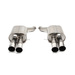 Dinan F06 M6 GranCoupe Stainless Axle-Back Exhaust - Polished Tips D660-0049 View 1