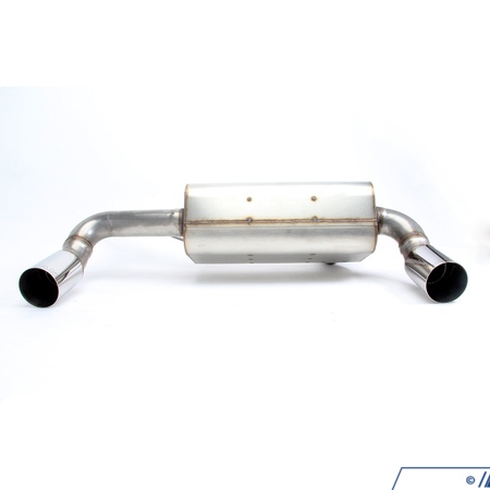 Dinan F30 340i Dinan Free Flow Axle-Back Exhaust - Polished Tips D660-0055