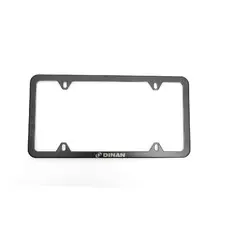 Dinan Slimline License Plate Frame - Black