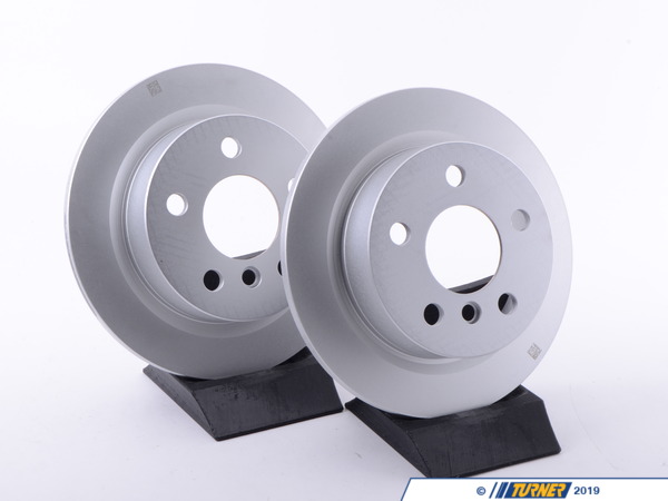Genuine MINI Rear Brake Rotors - Pair 10.19" (259x10) 34216799383KT