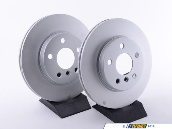Genuine MINI Front Brake Rotors - Pair 11.10" (282x22) 34116866295KT