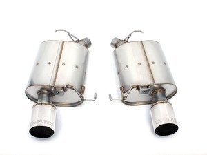 F10 535i Dinan Free Flow Axle-Back Exhaust - Polished Tips