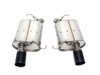 Dinan F10 535i Dinan Free Flow Axle-Back Exhaust - Black Tips D660-0051-BLK View 1