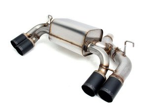 F87 M2 Dinan Sport Axle-Back Exhaust - Black Tips