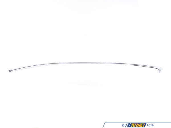 Genuine BMW Genuine BMW Trim Strip, Side Frame, Left Chrom - 51137121235 - E90 51137121235