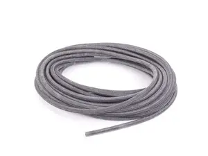  Cloth Braided Fuel/Vacuum Hose - Black - 20 Meter