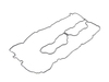 Genuine BMW Valve Cover Gasket Kit 11127566288KT View 1
