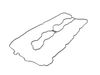 Genuine BMW Valve Cover Gasket Kit 11127566288KT View 2