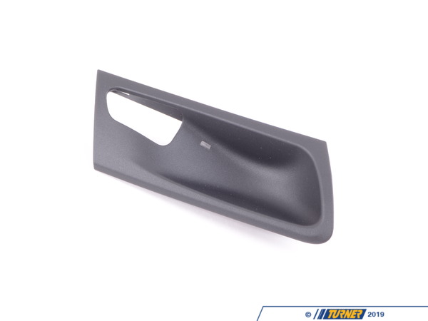 Genuine BMW Genuine BMW Cover, Door Opener, Rear Right Schwarz - 51426973740 - E70 51426973740