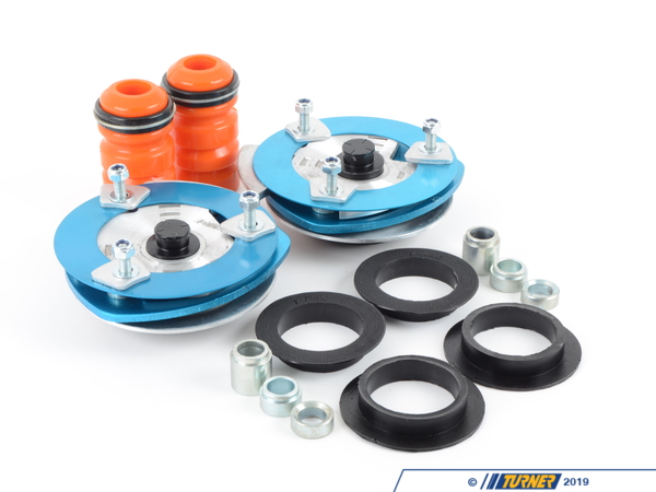 KMAC KMAC Stage 2 Street/Track Front Adjustable Camber/Caster Plates - E39 540/M5, E38 740, E60 M5, E63 M6, E46 M3, E9X M3 193616-2L