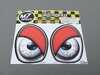 M7 Speed M7 Eye Decal Set - Bloodshot Red 92-9009 View 1