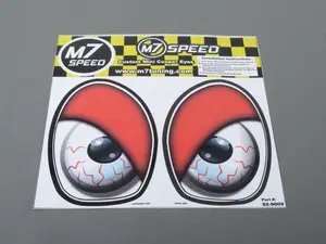 M7 Eye Decal Set - Bloodshot Red