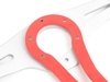 MOMO MOMO Trek Steering Wheel - Red 350mm TRK35BK0R View 5