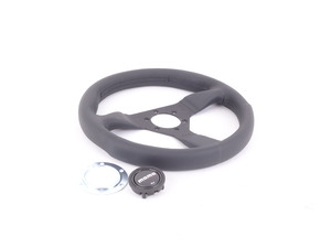 MOMO Monte Carlo Steering Wheel - Black - 320mm 