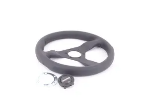 MOMO Monte Carlo Steering Wheel - Black - 320mm