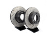 StopTech Cross-Drilled & Slotted Brake Rotors - Front - E39 525i/528i (pair) - (NO LONGER AVAILABLE) 34111164839CDS View 1