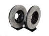 StopTech Cross-Drilled & Slotted Brake Rotors - Front - E39 525i/528i (pair) - (NO LONGER AVAILABLE) 34111164839CDS View 2