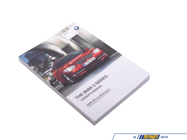 Genuine BMW Genuine BMW Owners Manual - E93 01402911383