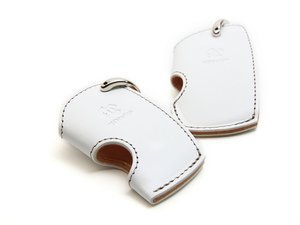 Small Key Case - White