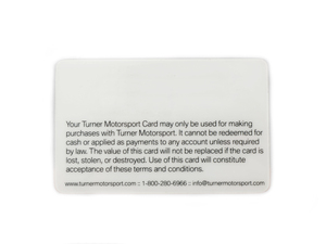 Turner Motorsport Gift Cards
