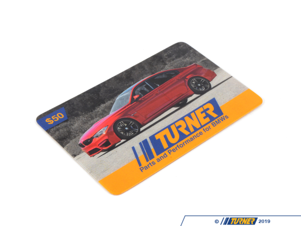 Turner Gift Cards Turner Motorsport Gift Card - $50 GC50TMS