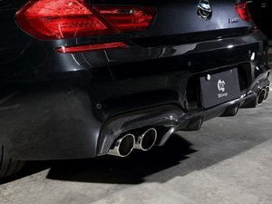 F06/F13 M6 3D Design Carbon Fiber Rear Diffuser - Quad Exhaust Without Splitters