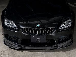 F06/F13 3D Design Carbon Fiber Front Lip Spoiler Set