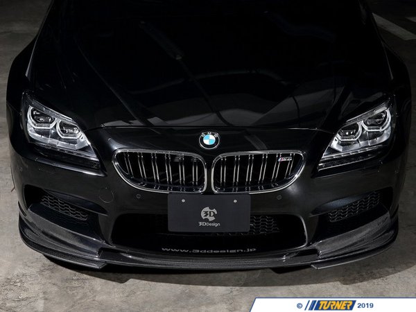 3D Design F06/F13 3D Design Carbon Fiber Front Lip Spoiler Set 3101-20631