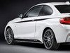 Genuine BMW M Performance M Performance Side Splitter Blade Set - F22 228i M235i 51192298286-287 View 6