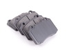 Centric Brembo Calipers Lotus, A, C, F - Street Brake Pad Set - Posi-Quiet Semi-Metallic - (NO LONGER AVAILABLE) TMS16484 View 1