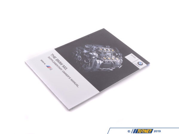 Genuine BMW SUPPLEMENTARY MANUAL E92 M3, 01402918920