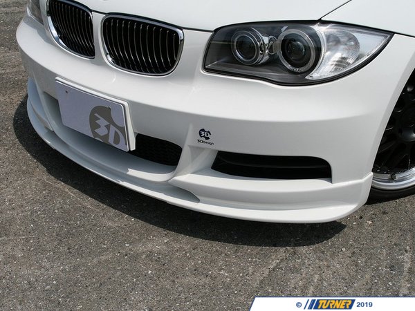 3D Design E82 128/135 M Sport Front Lip Spoiler 3101-18211