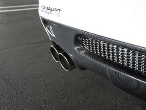 E82 128i/135i M Sport 3D Design Carbon Fiber Rear Diffuser - Dual Exhaust