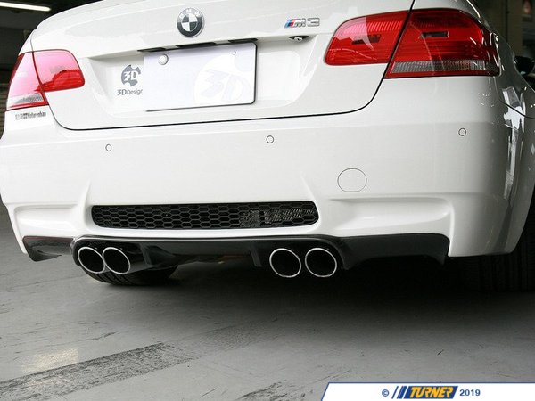 3D Design E92/E93 M3 3D Design Carbon Fiber Rear Diffuser 3108-19231