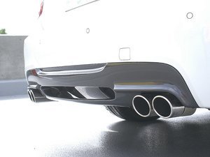 E90 M Sport 3D Design Carbon Fiber Rear Diffuser - Dual Exhaust