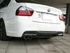 3D Design E90 M Sport 3D Design Carbon Fiber Rear Diffuser - Single Exhaust 3108-19011 View 2