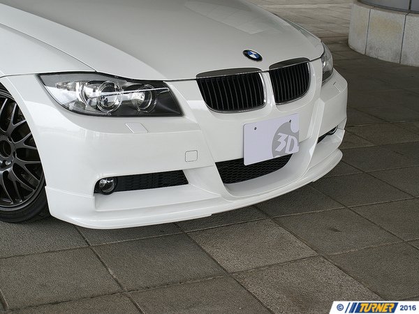 3D Design E90 Pre LCI M Sport 3D Design Front Lip Spoiler 3101-19011
