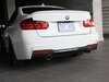 3D Design F30 335 M Sport 3D Design Carbon Fiber Rear Diffuser - Dual Exhaust 3108-23031 View 2
