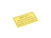 Genuine BMW Genuine BMW Stick-on Label, Transmission - 23007533514 23007533514 View 1