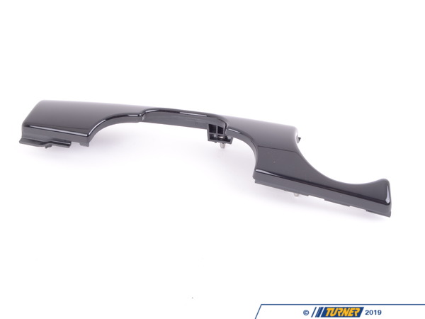 Genuine MINI Genuine MINI Cover Instr.Panel, Driver's Side Piano Black - 51452752870 51452752870
